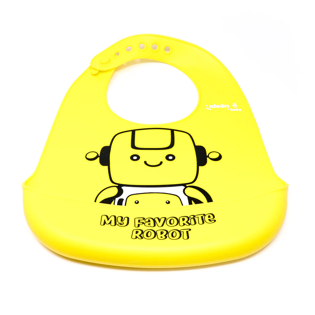 Babero de Silicona Antiderrames – “My Favorite Robot” - Image 5