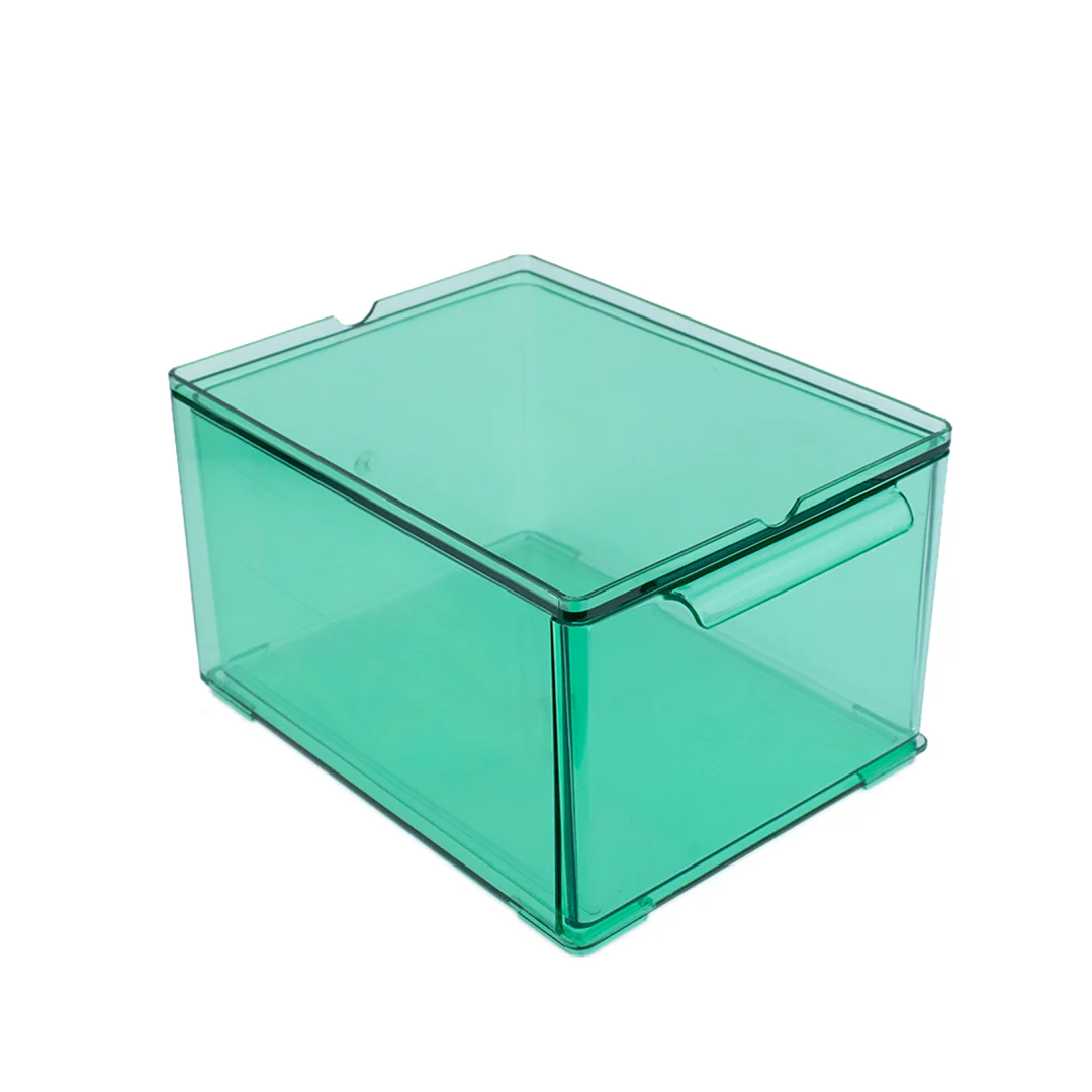 Caja Acrílico Transparente Verde - Image 3