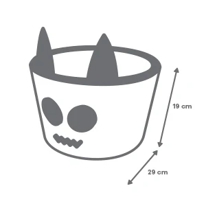 Cesta Organizadora de Tela - Monstruo Morado - Image 3