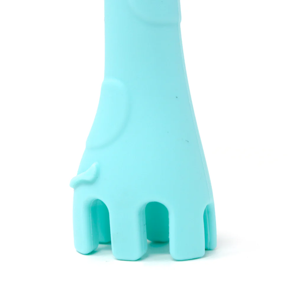 Cuchara Tenedor Entrenadora Para Bebé - Azul - Image 3