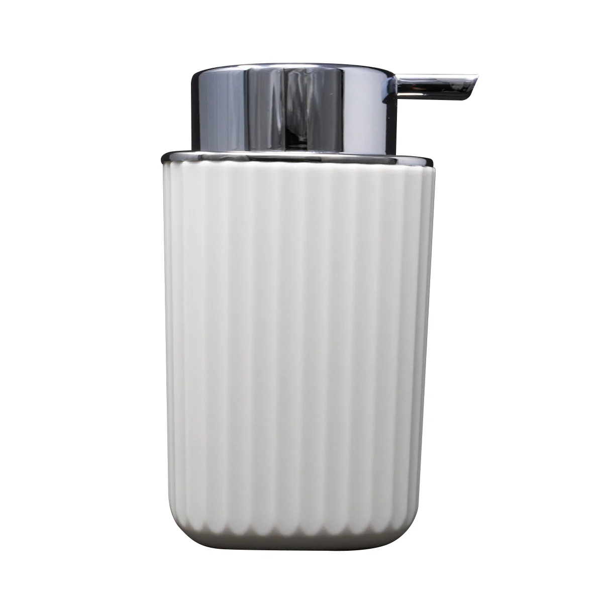 Dispensador Blanco C/Tapa Plata - Image 3