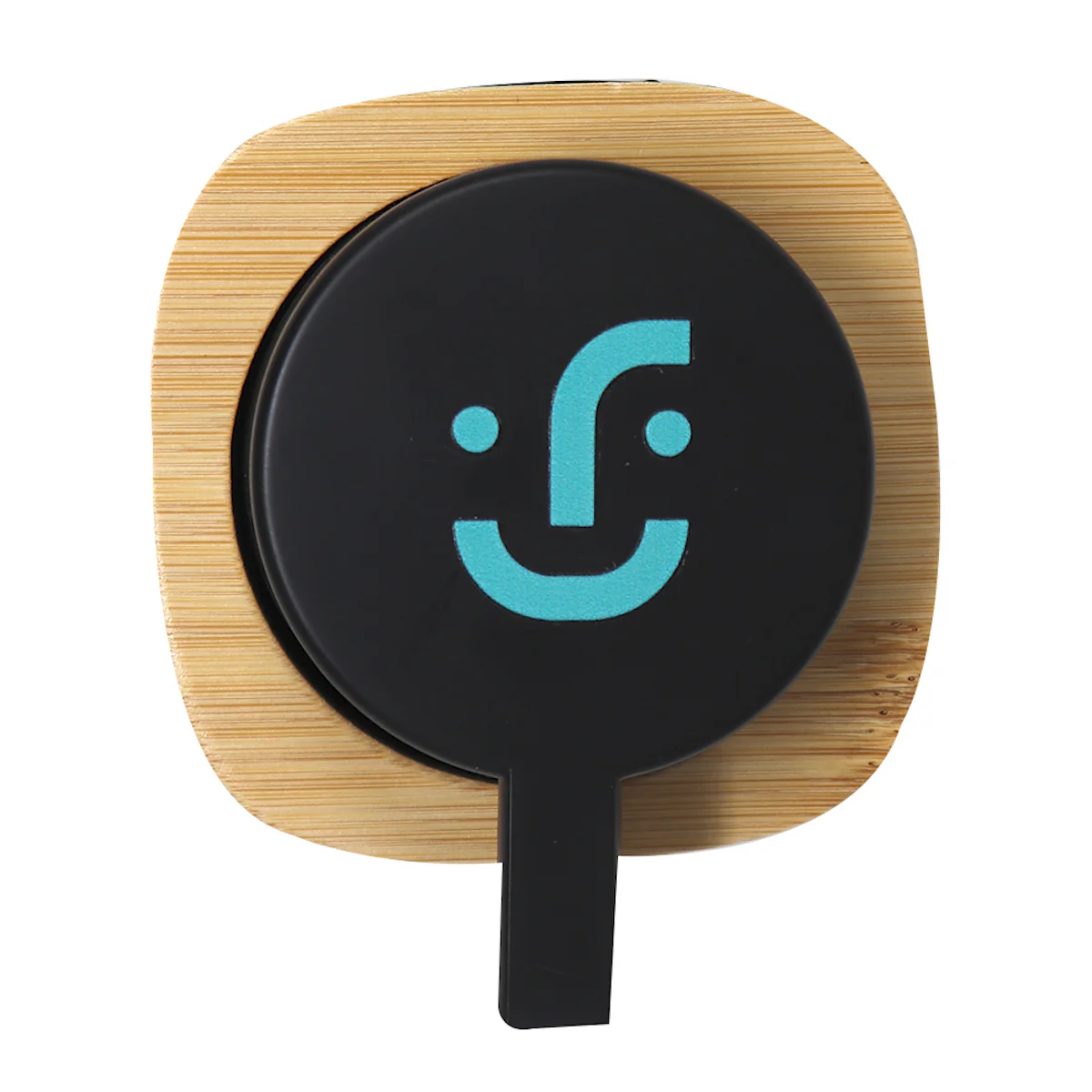 Dispensador de Shampoo de manos Negro C/Tapa Bambú - Image 4