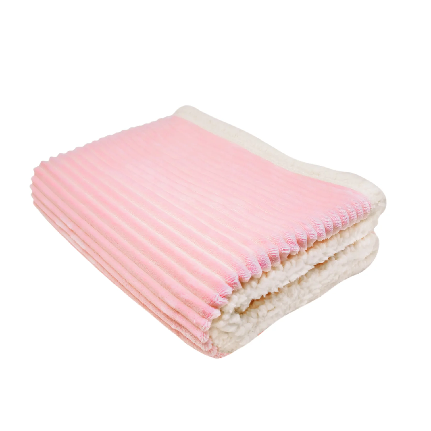 Frazada para Bebé Rosa de Doble Vista - Image 4