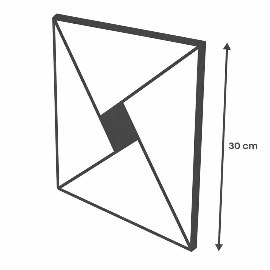 Sticker de Espejo Decorativo - Triángulos Entrelazados - Image 3