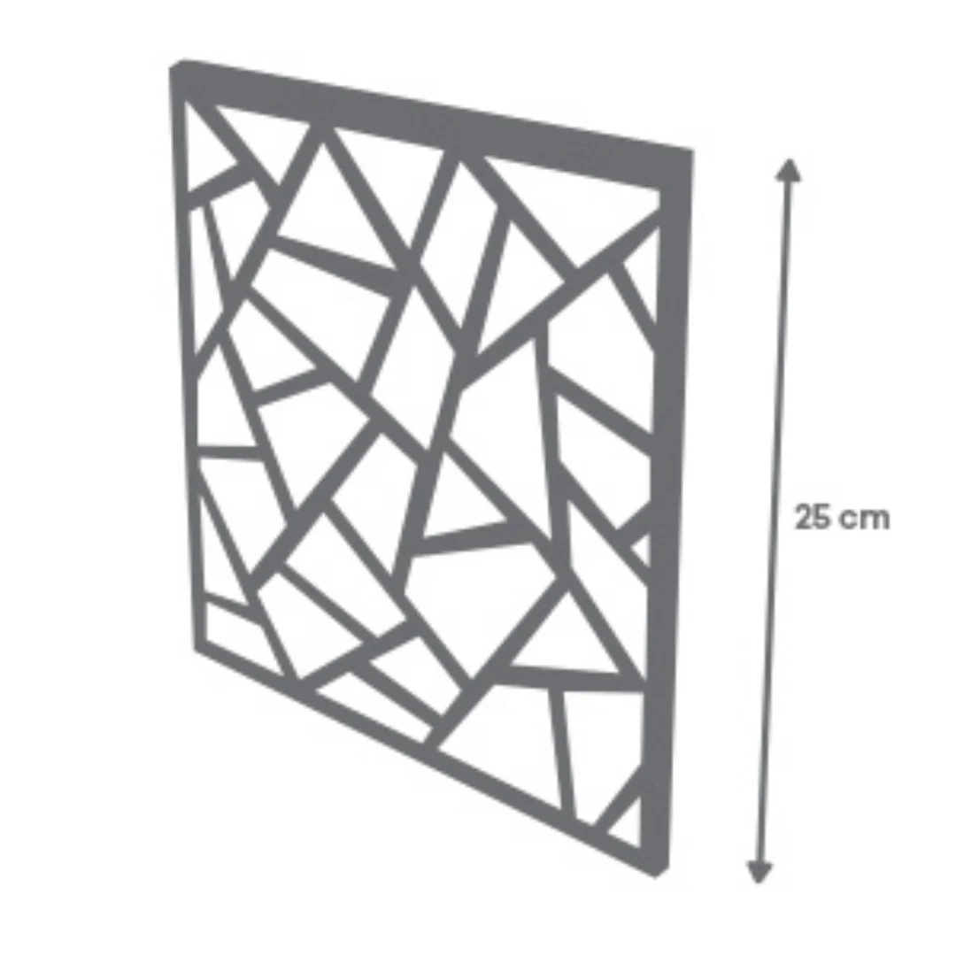 Sticker de Espejo Decorativo - Mosaico Geométrico - Image 3