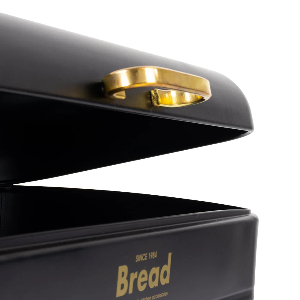 Recipiente Contenedor Metálico Negro - Panera - Image 3