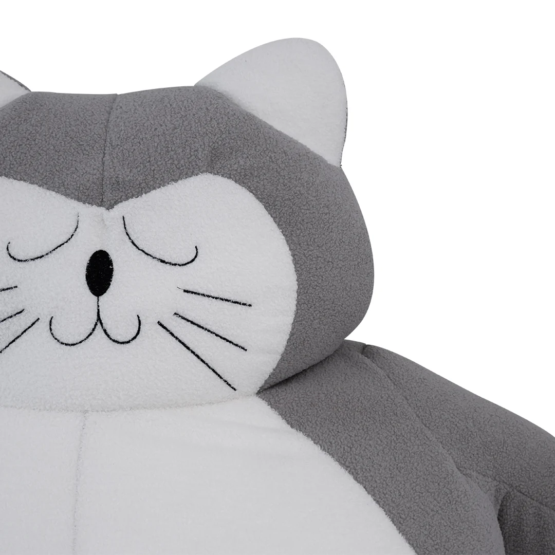 Sofá Tipo Puff “Gato Gris” - Image 4