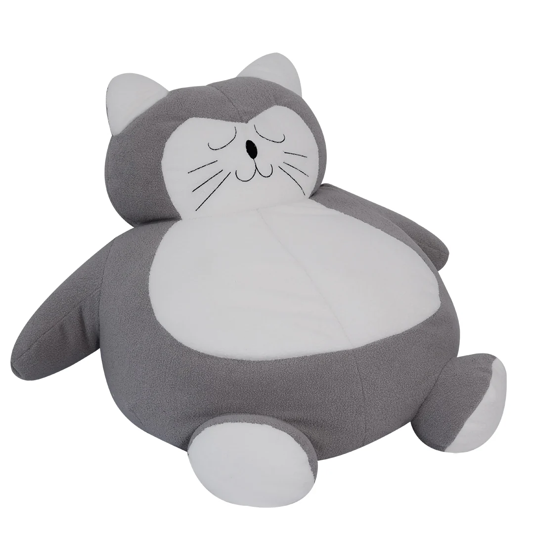 Sofá Tipo Puff “Gato Gris” - Image 5