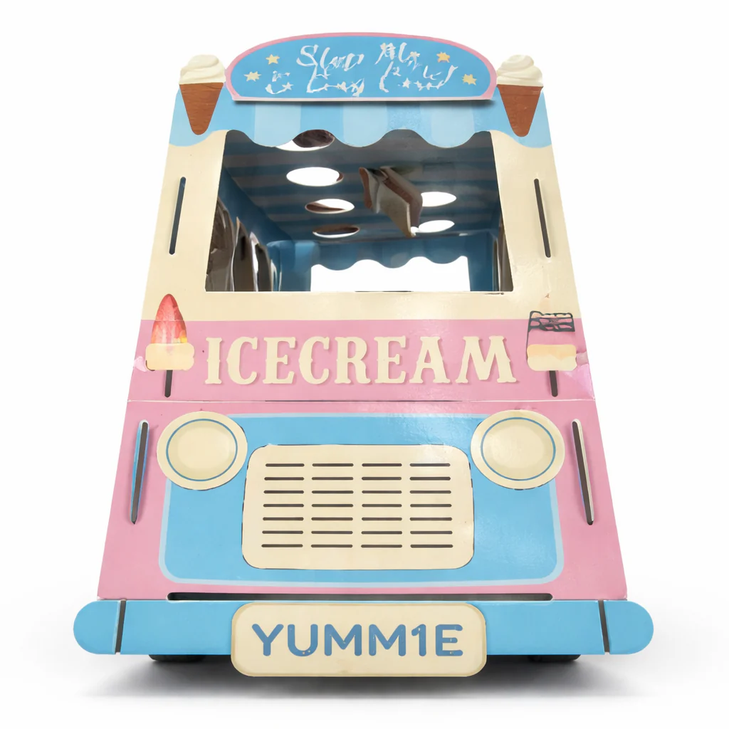 Stand Cupcakes Carro Azul - Image 3